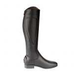 Black Cowhide Leather Equestrian Riding Boots - Image 4