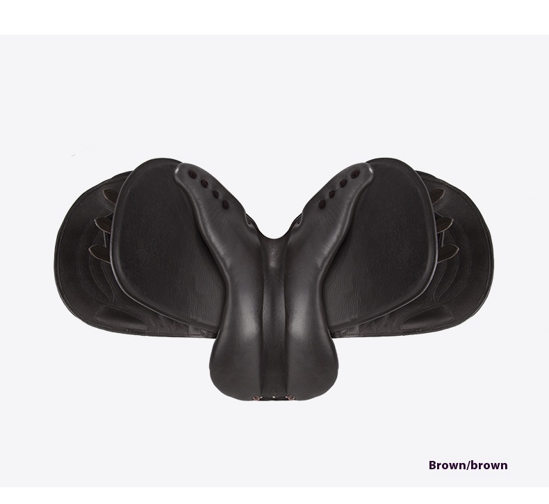 Saddle Obstacle Saddle Cowhide Horse Harness Equestrian Supplies - Image 7