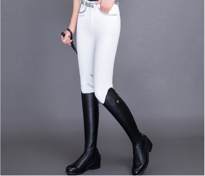 Equestrian Horse Leather Boots High Boots - Image 3