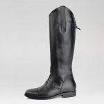 Huayi Slim Fit Tall Leather Riding Boots | boots uk uk - Image 4