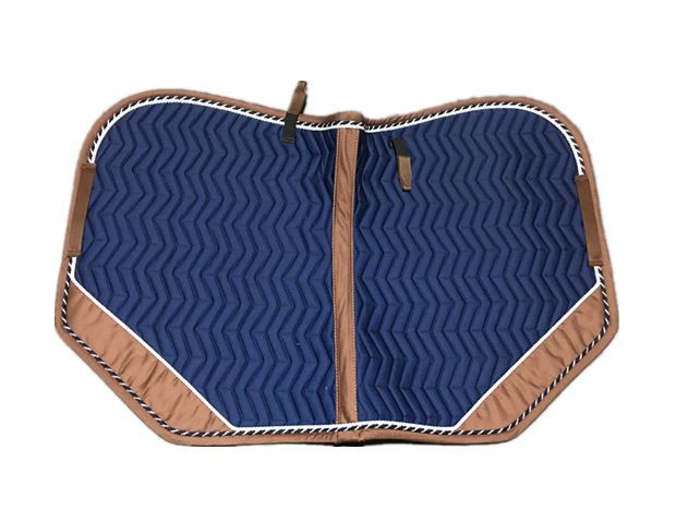 Cotton Composite Saddle Horse Saddle Pad Blue Saddle Pads For Horse - Image 4
