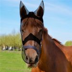 Horse Head Donkey Fly Masks with Mesh Face and Ear Covering - Image 4