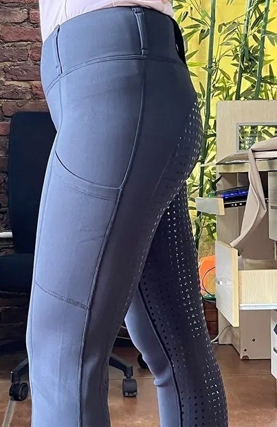 Autumn And Winter High Elastic Wear-resistant Horse Riding Adult And Children Breathable Equestrian Pants - Image 4