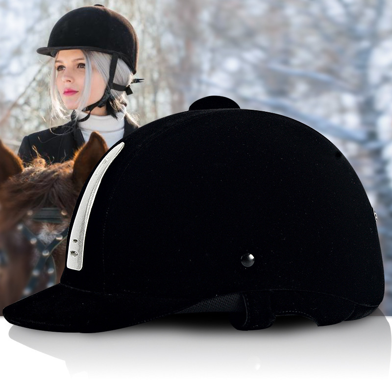 Breathable Men's And Women's Equestrian Supplies Riding Hat - Image 3