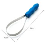 grooming for dogs: Horse Grooming Shedding Blade with Non Slip Handle - Image 5