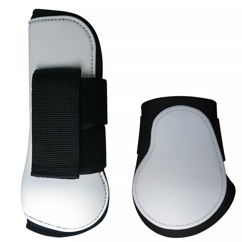 No 4 Obstacle Horse Leg Guard Horse Leggings PU Shell - Image 4