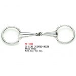 Stainless Steel Ring Jointed Hard Rubber Mouth Horse Bit - Image 3