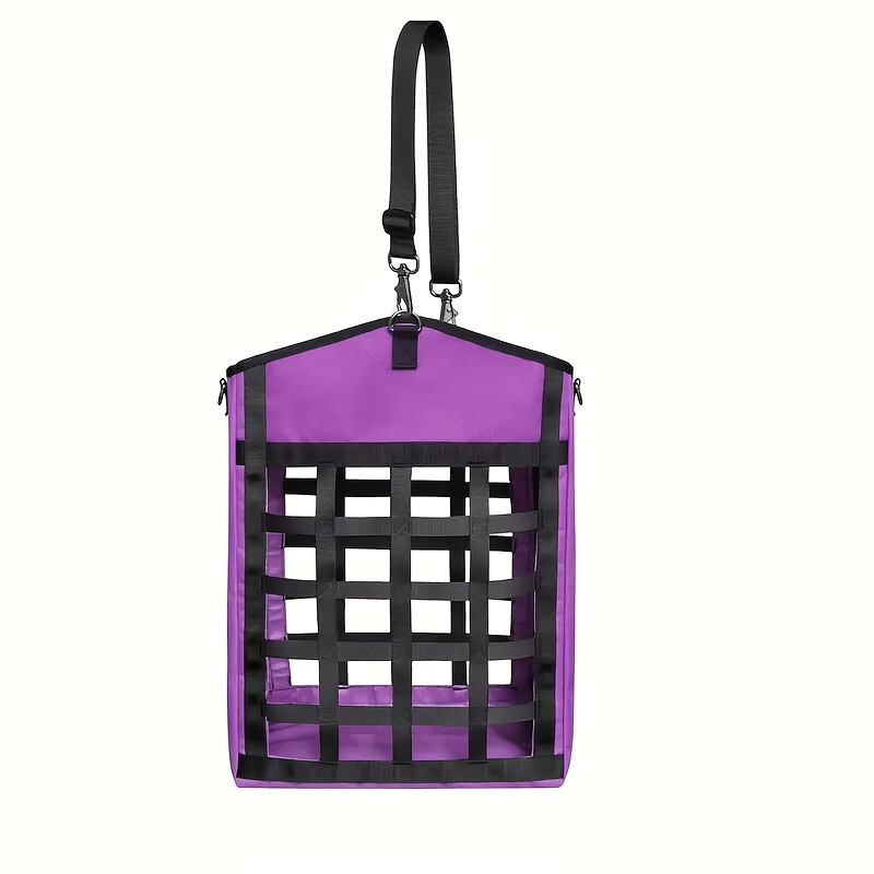 Foldable And Portable Moving Horse Feed Hay Tote For Carrying Dried Grass Livestock Feeding Bag - Image 4