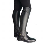 Chaps Chaps – Equestrian Cowhide Half Chaps - Image 2