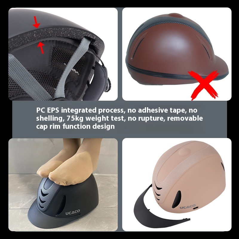 Riding Sports Breathable Hat Adult And Children Equestrian Protection Helmet Horseriding Supplies - Image 3
