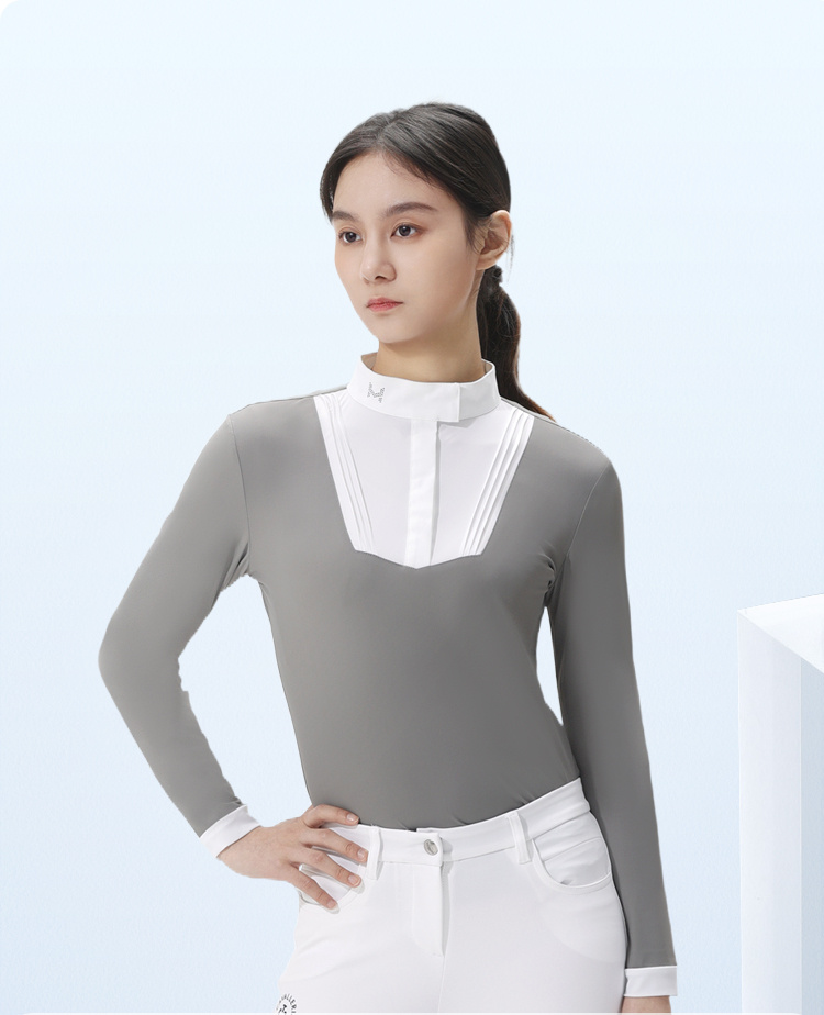 New Spring, Summer And Autumn Equestrian Top Women's Quick-drying - Image 7