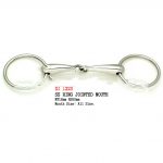 Stainless Steel Ring Jointed Hard Rubber Mouth Horse Bit - Image 4
