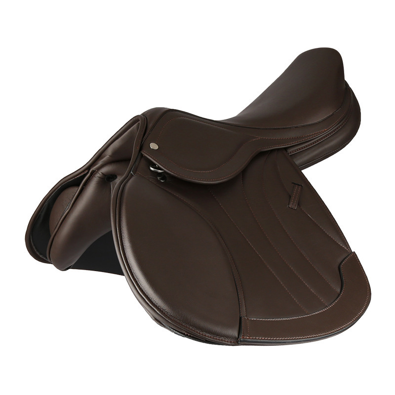 Horse Obstacle Saddle Microfiber Double-layer Fit Saddle Teaching Saddle Saddle - Image 4