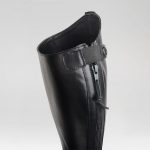 Huayi Slim Fit Tall Leather Riding Boots | boots uk uk - Image 3