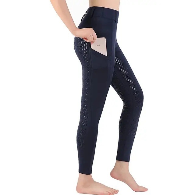 Autumn And Winter High Elastic Wear-resistant Horse Riding Adult And Children Breathable Equestrian Pants - Image 6