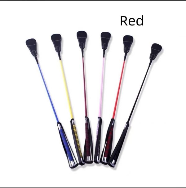 Equestrian horse riding boots: 68cm Riding Crop with Wrist Loop - Image 5