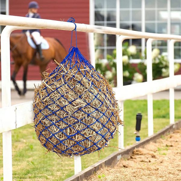 Horse Hay Feed Net Bag Hay Bags Forage Net Pocket