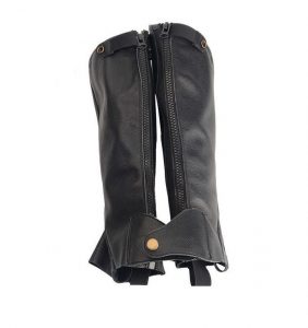 Chaps Chaps – Equestrian Cowhide Half Chaps - Image 5
