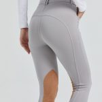 Women's Half Leather Riding Breeches – Leather Chaps - Image 5