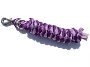 2m Braided Horse Lead Ropes with Snap Hook - Image 2
