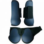 PU Shell Horse Leg Guards Set of 4 - Image 5