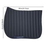 Saddle pads: Quilted English Horse Saddle Pad - Image 4