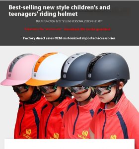 Horse Riding Helmet – Lightweight Ventilated Summer Hat - Image 8