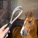 Metal Horse Sweat Scraper Tool