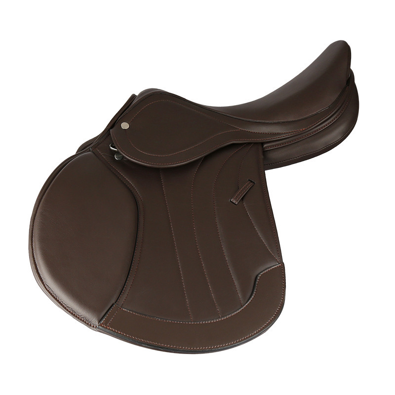 Horse Obstacle Saddle Microfiber Double-layer Fit Saddle Teaching Saddle Saddle - Image 3