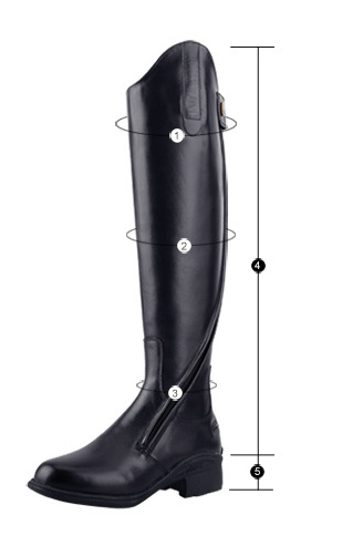 Cross-border Riding Boots Cowhide Equestrian Boots Horse Harness Equestrian Supplies - Image 7