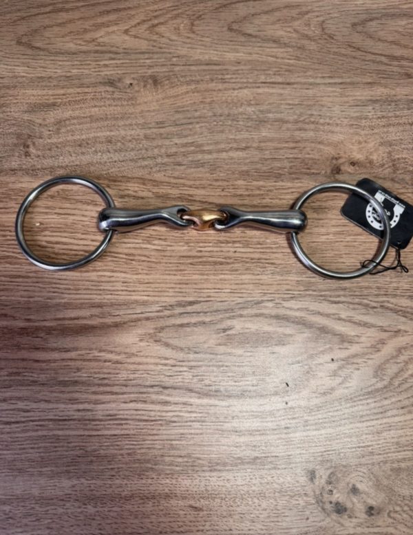 5.5" Curved Snaffle Bit