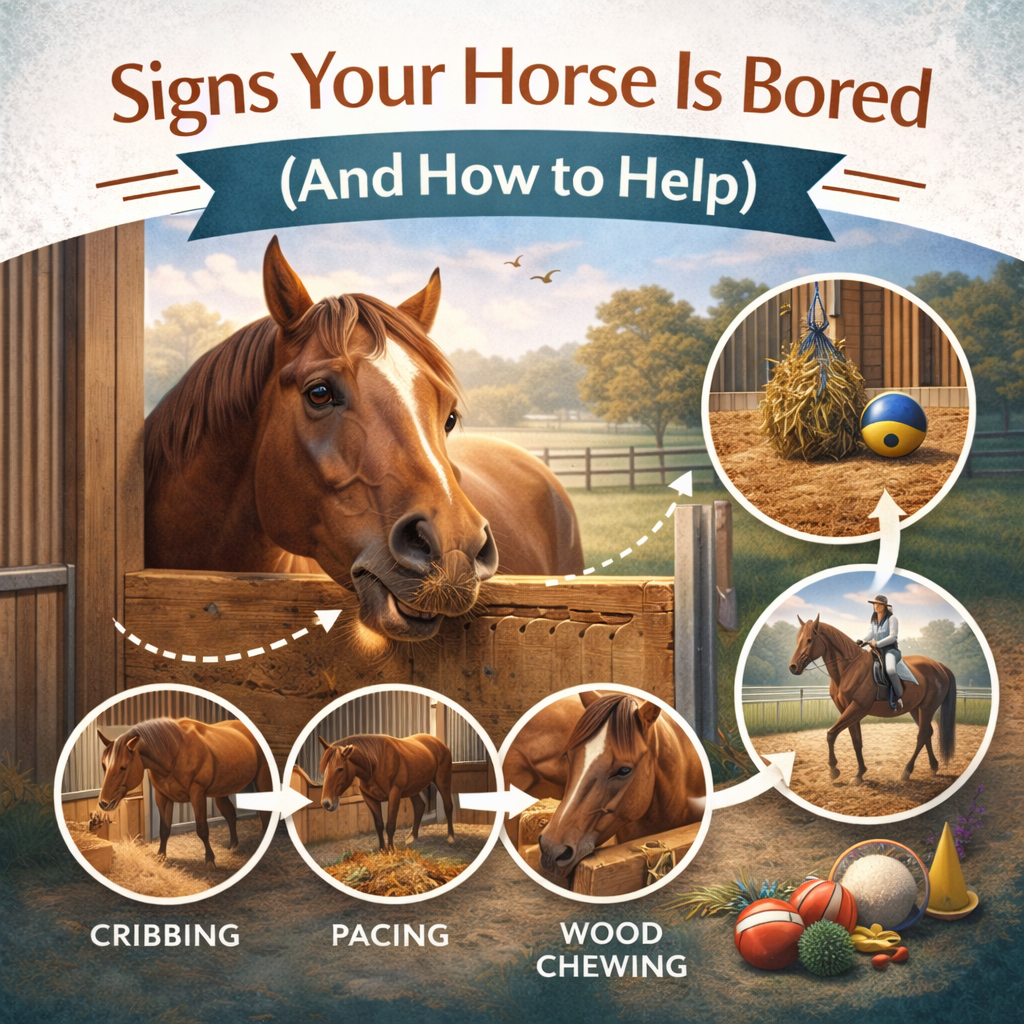 Signs Your Horse Is Bored And How to Help