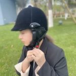 Unisex Black Suede Riding Hat - Image 6