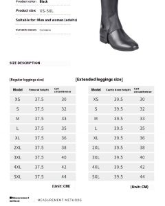 Chaps Chaps – Cowhide Leather Equestrian Chaps with Double Zipper - Image 9