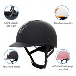 Horse Riding Helmet – Lightweight Ventilated Summer Hat - Image 2