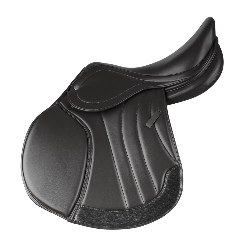 Horse Obstacle Saddle Microfiber Double-layer Fit Saddle Teaching Saddle Saddle