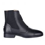 boots uk uk: Black Cowhide Leather Paddock Boots - Image 4