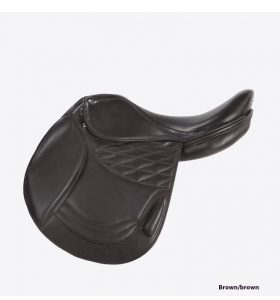 17 Inch Cowhide Leather Jumping Saddle – Jump Saddle Pad - Image 10