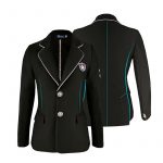 Black Equestrian Riding Competition Jacket – not equestrian horse riding boots - Image 5