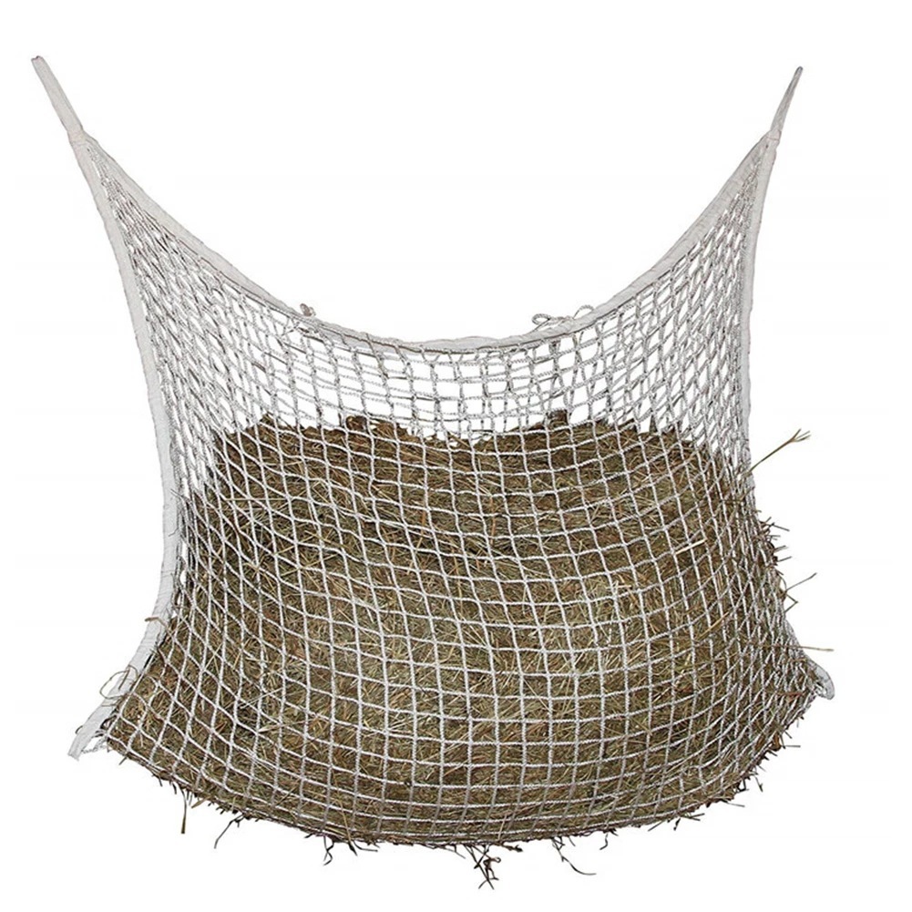 Weaving Grid Horse Hanging Feeding Bag - Image 6