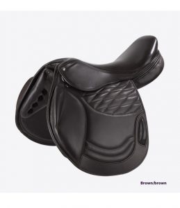 17 Inch Cowhide Leather Jumping Saddle – Jump Saddle Pad - Image 9