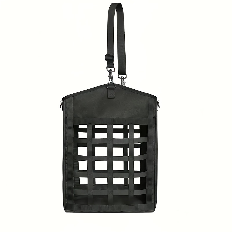 Foldable And Portable Moving Horse Feed Hay Tote For Carrying Dried Grass Livestock Feeding Bag - Image 6