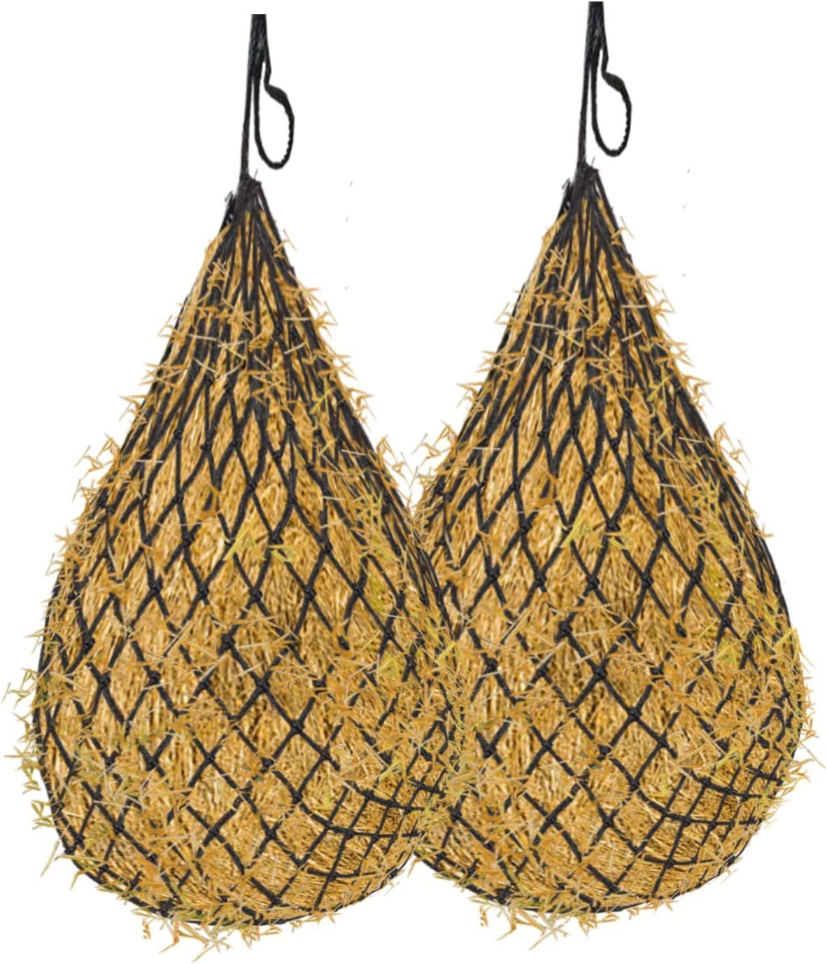 Horse Hay Feed Net Bag Hay Bags Forage Net Pocket - Image 5