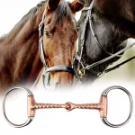 drill and bits: Copper Corkscrew Snaffle Bit – 5 Inch