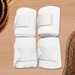 Elastic Bandages for Horses – 4-Piece Cotton Leg Wraps - Image 4
