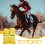 Elastic Bandages for Horses – 4-Piece Cotton Leg Wraps - Image 3