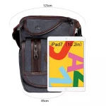 Equestrian Horse Riding Boots Accessories – Canvas Drop Leg Bag - Image 6