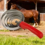 Sturdy Horses Pet Grooming Dog Serrated Curry Comb