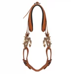 Horse Bridle – Brown Leather Bitless Hackamore Hackamore - Image 3
