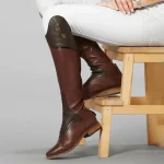 Fashion Brown Riding Boots – boots uk uk - Image 3